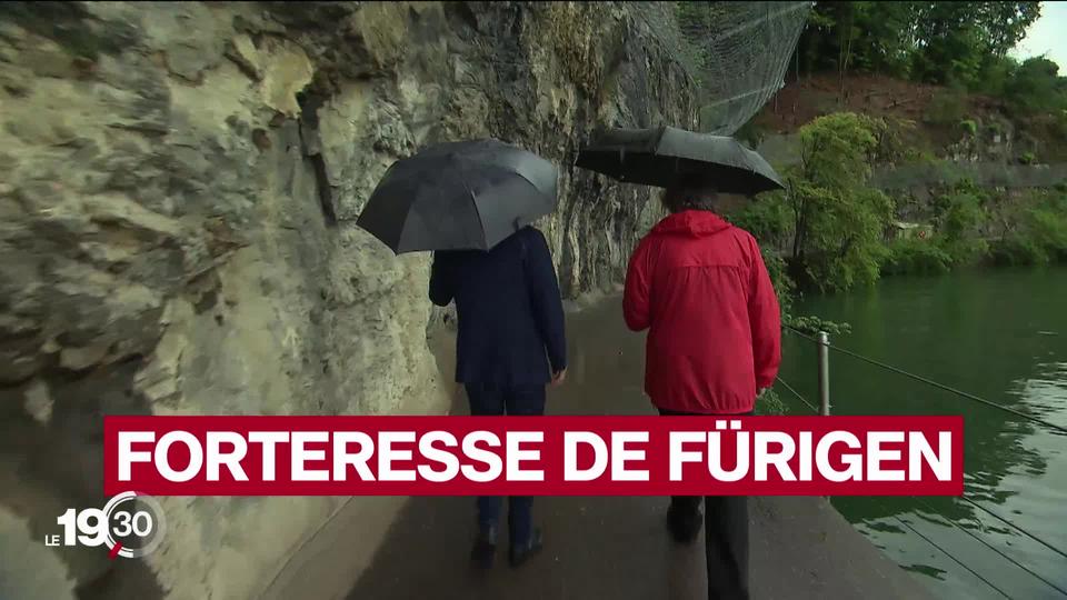 Lieux de pouvoirs en Suisse: Le fort de Fürigen a été construit en 1942 alors que l'Armée suisse prévoyait de se replier dans les Alpes