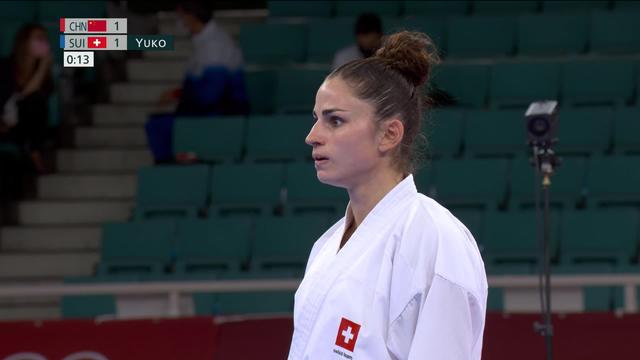 +61kg dames: Elena Quirici (SUI) fait match et voit ses chances de qualification pour les demies compromises