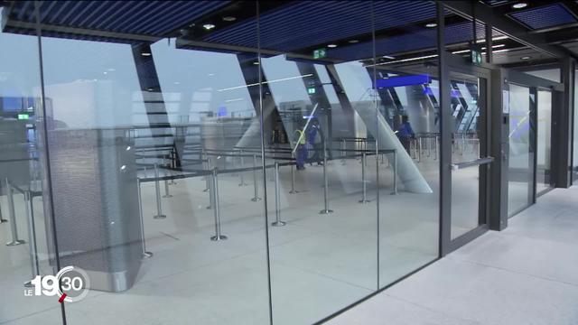 Des volontaires testent la nouvelle aile de l'aéroport de Genève avant son entrée en service