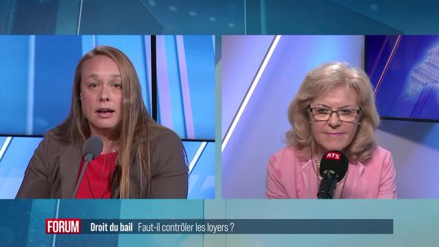 Le PS et les locataires demandent un contrôle étatique des loyers: débat entre Gilberte Schaer et Carole Anne Kast