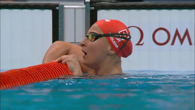 Natation, 200m 4 nages dames, qualifications: record de Suisse pour Ugolkova (SUI) qui sera en 1-2 !