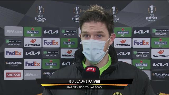 1-8 retour, Young Boys - Ajax (0-2): interview de Guillaume Faivre après l'élimination