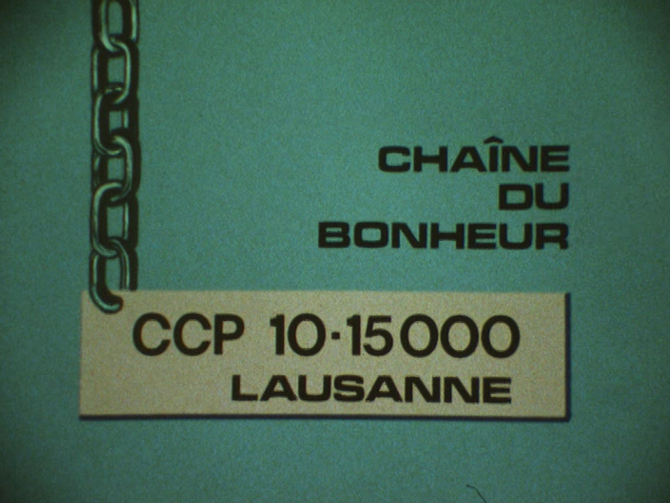 30 ans de solidarité à la Chaîne du Bonheur. [RTS]