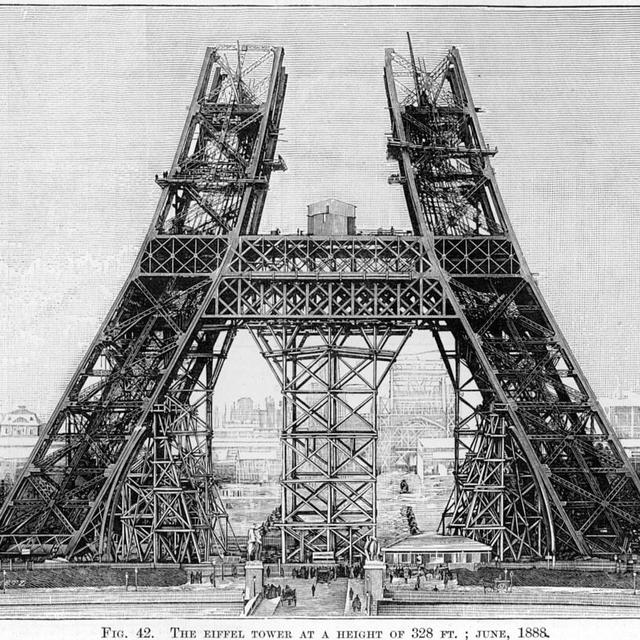 Tour Eiffel, 1888 [CC BY-NC-SA 2.0 Flickr commons - Ya3hs3]