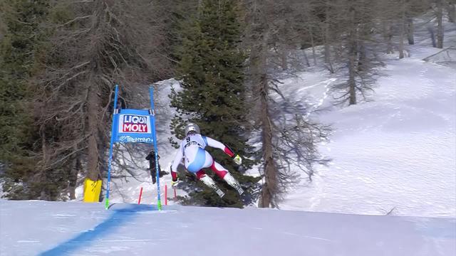 Val di Fassa (ITA), super G dames: Corinne Suter (SUI)