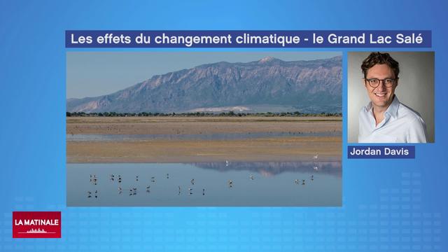 Le Grand Lac salé dans l'Utah aux Etats-Unis s'assèche à vue d'œil, en rediffusion (vidéo)