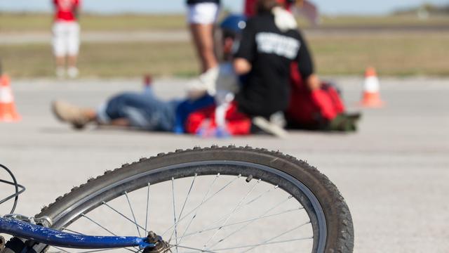 Accident à vélo. [Depositphotos - macor]