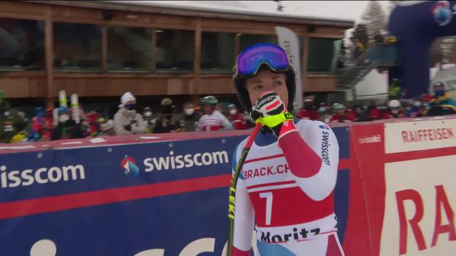 St-Moritz (SUI), super-G dames, 1re manche: Lara Gut-Behrami (SUI)