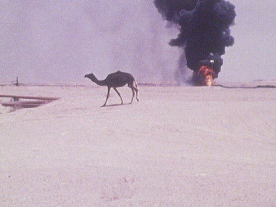 Les champs de pétrole d'Arabie Saoudite en 1974. [RTS]