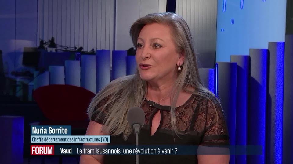 Le tram lausannois, une révolution à venir? Interview de Nuria Gorrite (vidéo)