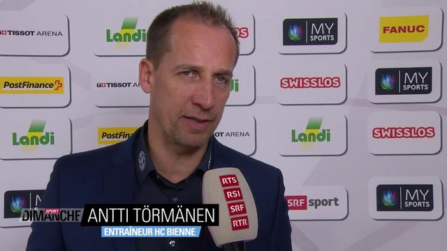 Hockey: Antti Törmänen, coach du HC Bienne