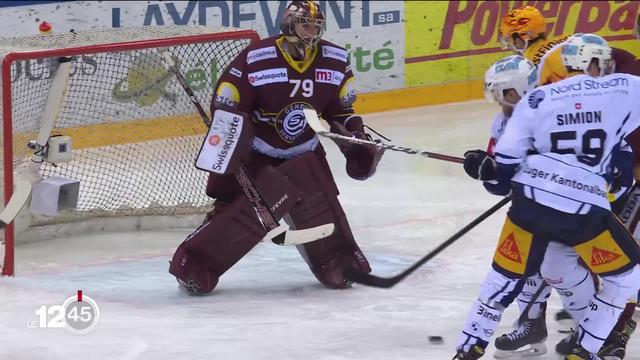 Hockey sur glace: Genève-Servette dos au mur après sa défaite contre Zoug