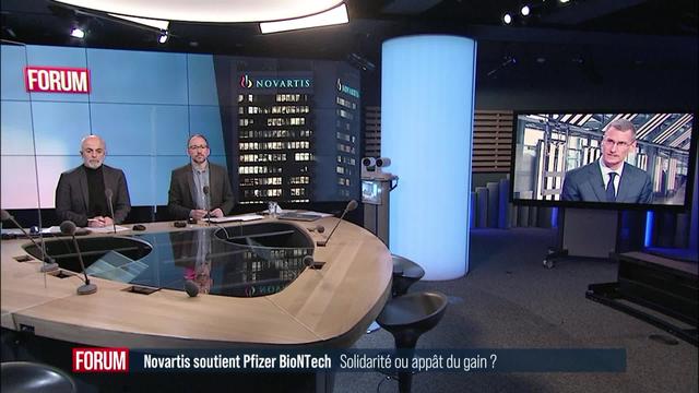 Les raisons de l'alliance Novartis et Biontech-Pfizer: interview de Jérôme Schupp