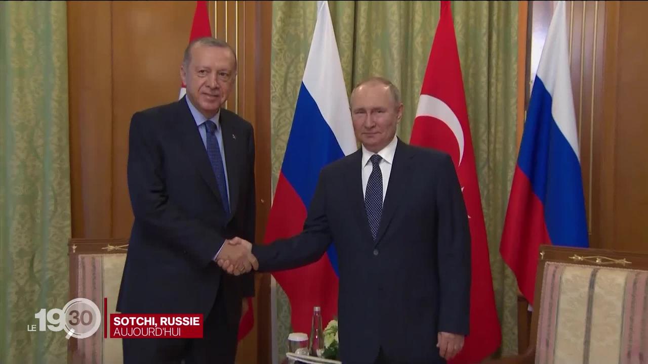La Turquie de Recep Tayyip Erdoğan continue d’entretenir de bonnes relations avec le chef du Kremlin Vladimir Poutine