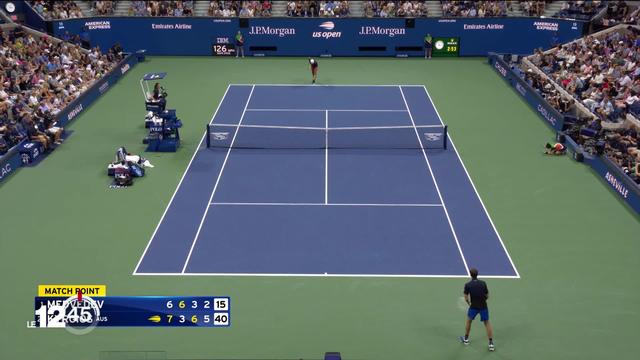 US Open: Daniil Medvedev, battu par Nick Kyrgios, perd son titre de N°1 mondial