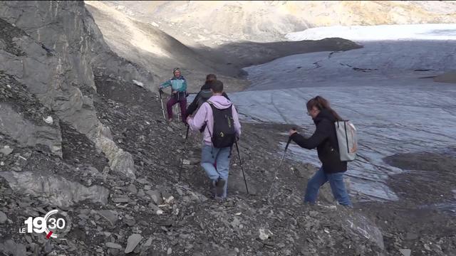 Cet été, le glacier de la Plaine Morte a perdu 4 mètres d'épaisseur