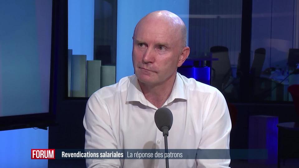 Revendications salariales, la réponse des patrons: interview de Marco Taddei