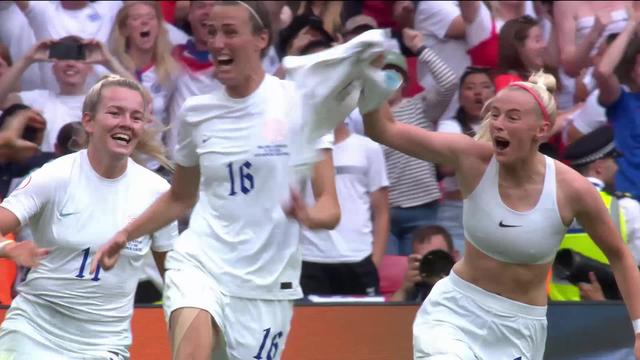 Finale, Angleterre - Allemagne (ap 2-1): les Anglaises remportent pour la première fois l'Euro