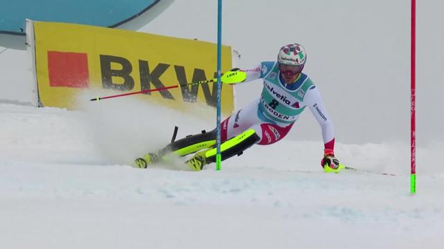 Adelboden (SUI), slalom messieurs, 1re manche: Daniel Yule (SUI)