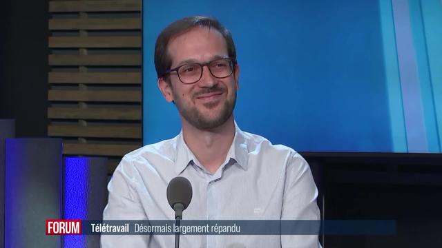 Les entreprises s'adaptent au télétravail: interview de Julien Scarpa