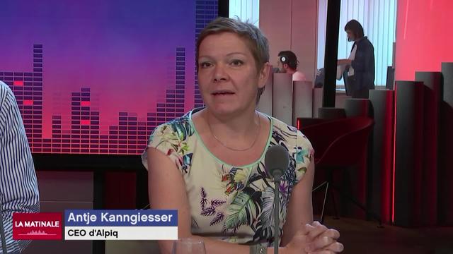 L'invitée de La Matinale (vidéo) - Antje Kanngiesser, directrice générale d'Alpiq