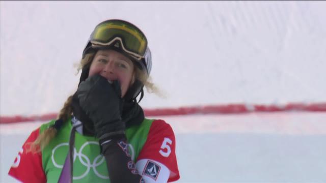 Snowboard Cross, finale dames: Lindsey Jacobellis (USA) est championne olympique