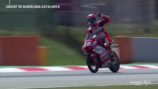 GP de Catalogne, Moto3 (#9): Guevara (ESP) s'impose devant Munoz (ESP) et Suzuki (JPN)