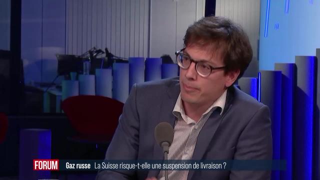 A quoi faut-il s'attendre en Suisse vis-à-vis du gaz russe? Interview de Nicolas Charton