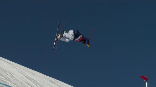 Freeski slopestyle, finale messieurs: Alexander Hall (USA) remporte le titre olympique grâce à son 1er run