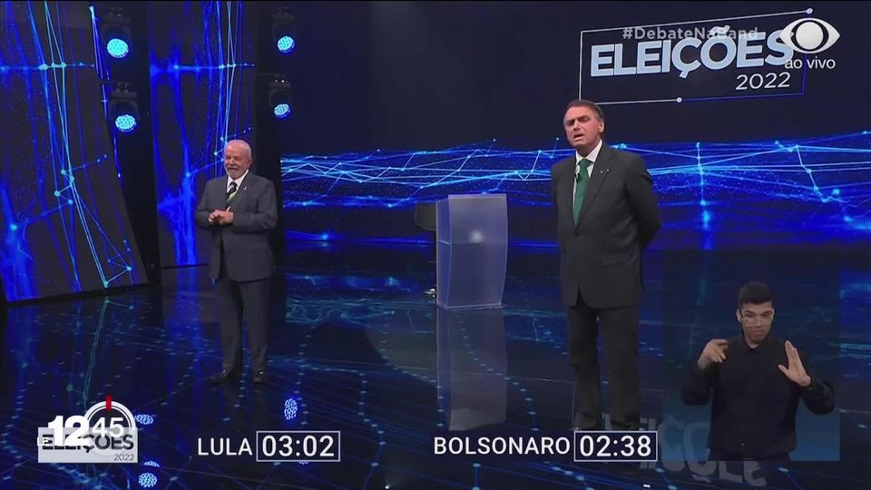 Au Brésil, piques et attaques verbales lors du premier débat télévisé entre Lula et Jair Bolsonaro