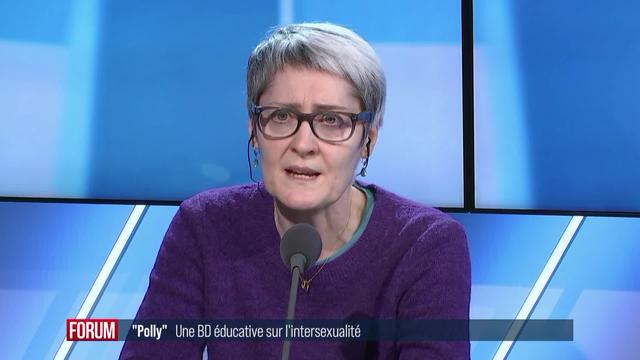 La dessinatrice Isabelle Pralong présente la BD éducative "Polly" sur la transsexualité (vidéo)