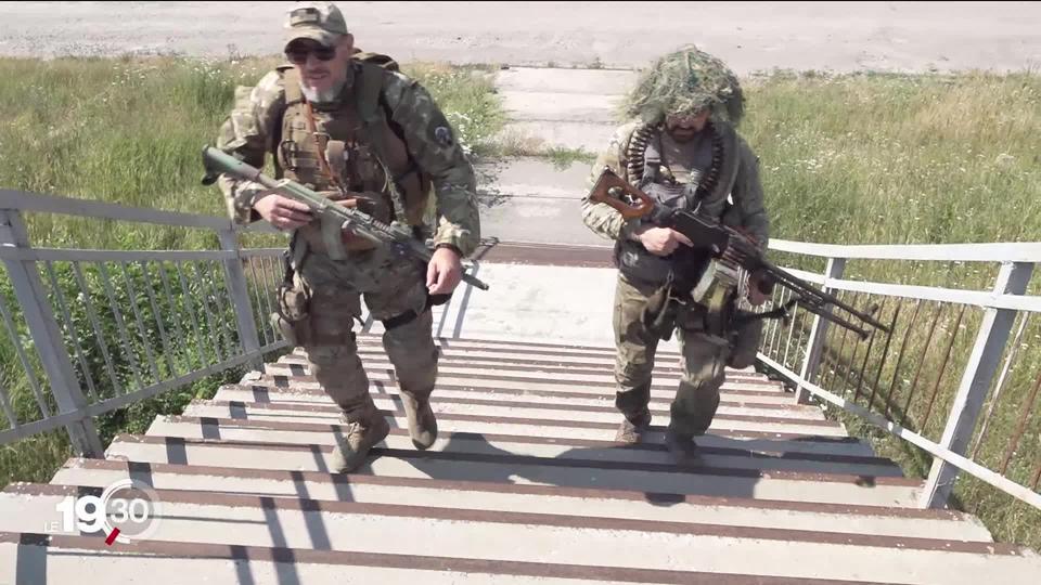 Les combats font toujours rage en Ukraine. Reportage auprès des militaires et de la population sur la ligne de front, près de Zaporijjia