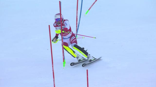 Garmisch (GER), slalom messieurs, 1re manche: Tanguy Nef (SUI)