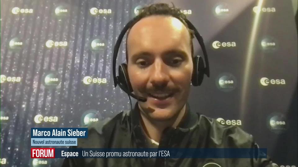 Un Suisse promu astronaute par l'ESA: interview de Marco Sieber