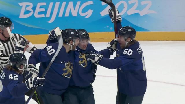 Hockey, demi-finale messieurs, FIN - SVK (2-0): les Finlandais lutterons pour premier un sacre olympique