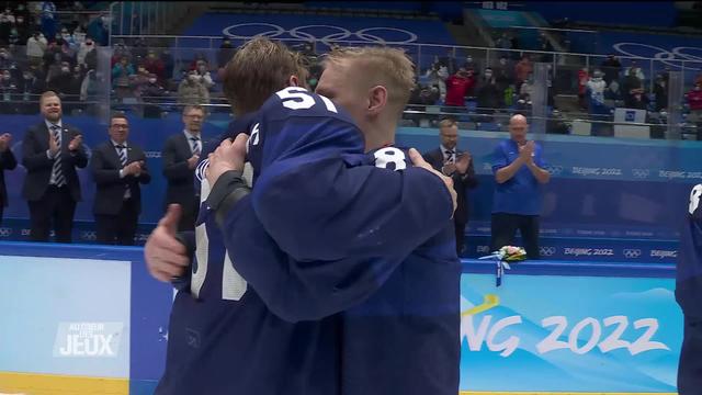 JO, hockey, FIN – ROC (2-1) : la Finlande remporte son premier titre olympique