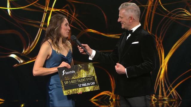 Sports Awards, meilleurs talents 2022: Anja Weber est élue meilleure talent de l'année 2022