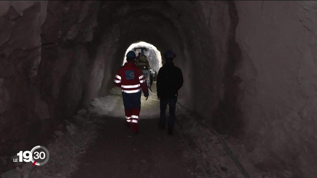 Glacier 3000 fait construire un tunnel dans la montagne pour une piste de ski