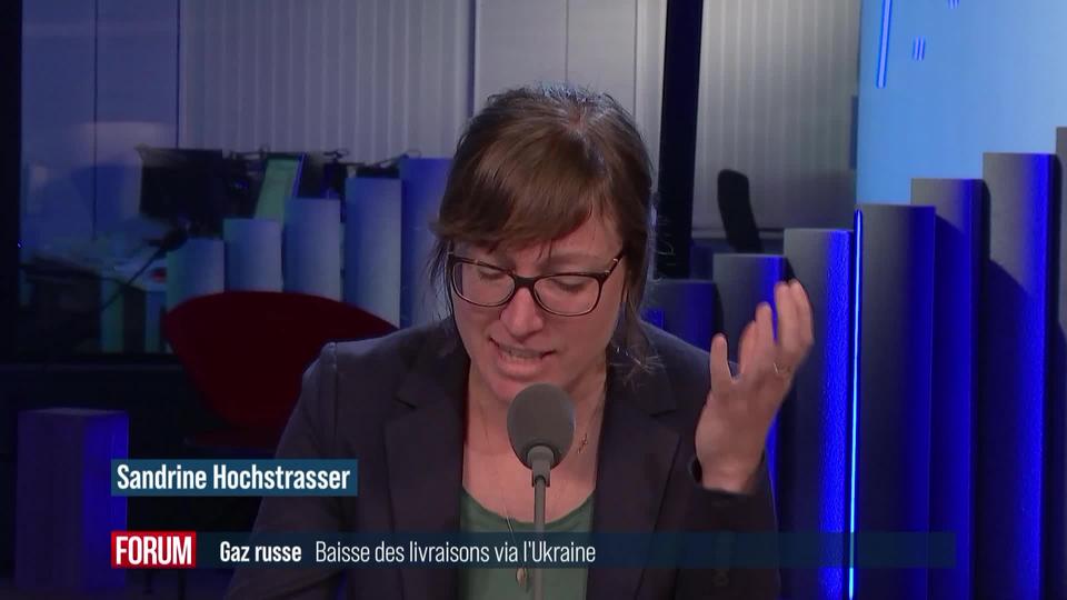 Les livraisons de gaz russe en Europe via l'Ukraine sont perturbées