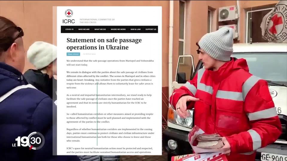 En Ukraine, l’évacuation de la ville stratégique de Marioupol est reportée en raison des violations du cessez-le-feu par les Russes