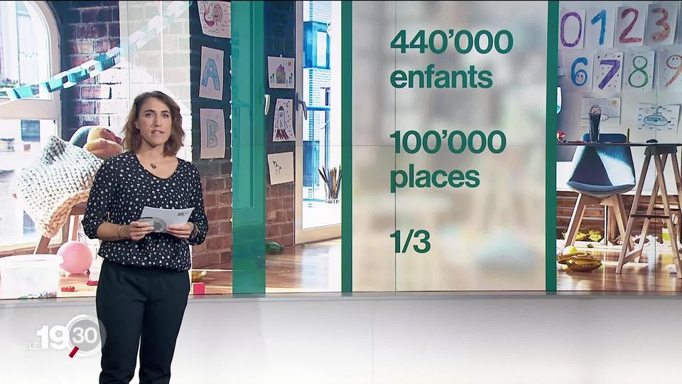 La pénurie des places en crèche est un problème persistant en Suisse. Les chiffres avec la journaliste Géraldine Normand