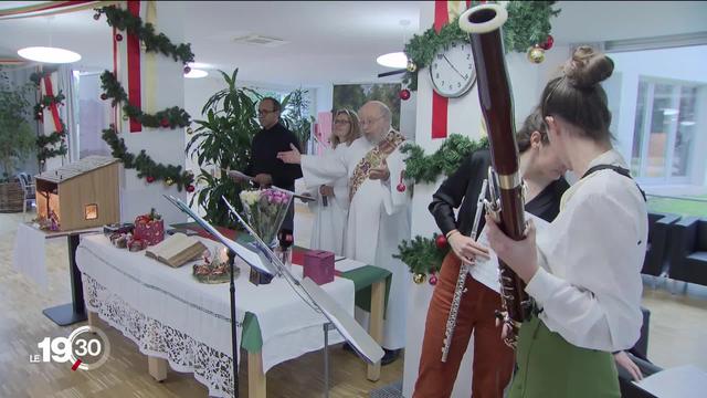 A l'EMS de Mies, les résidents réunis pour une cérémonie œcuménique de Noël