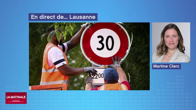 En direct de Lausanne, rouler à 30km-h même le jour ?