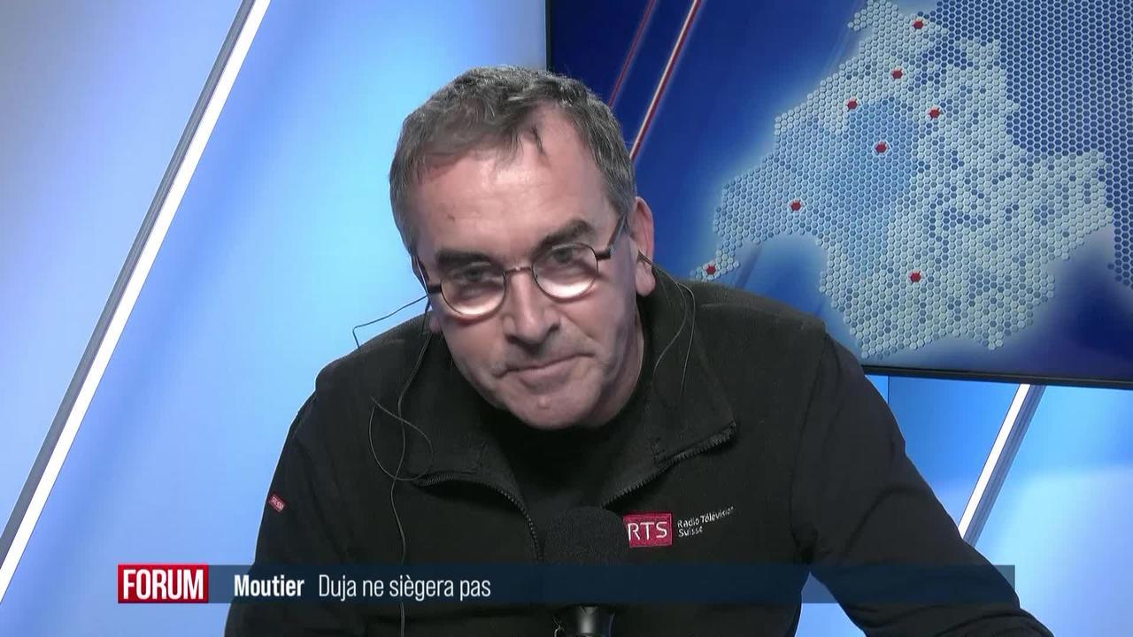 L’animateur de la RTS Patrick Dujany refuse son élection au conseil de ville de Moutier