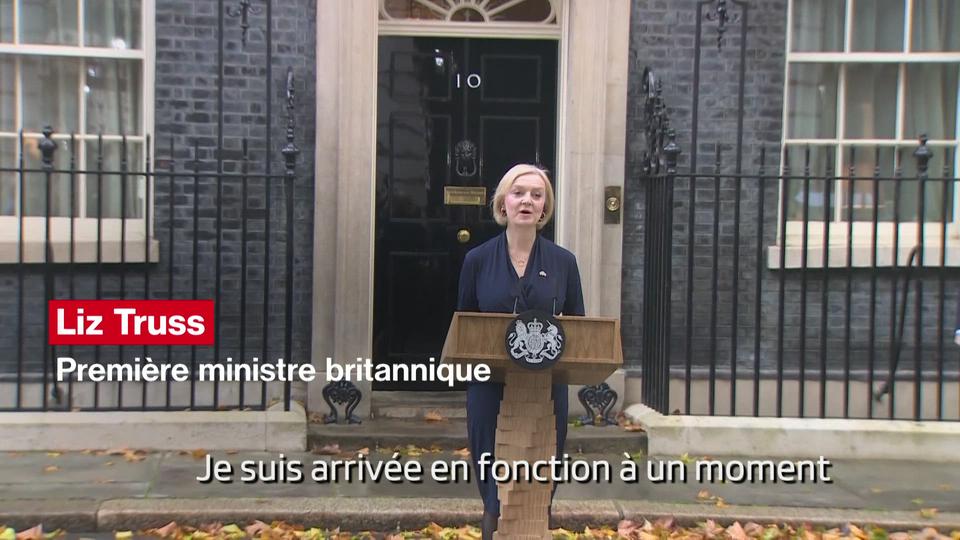 La Première ministre Liz Truss jette l'éponge et démissionne