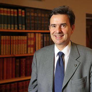 Pierre-Yves Fux, ancien ambassadeur suisse auprès du Saint-Siège [cath.ch - Bernard Hallet]