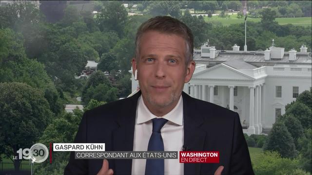 Gaspard Kühn, correspondant de la RTS aux États-Unis, décrypte les enjeux du plan pour le climat et la santé de Joe Biden