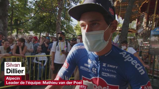 Tour de France: "On va épauler le mieux possible notre leader Mathieu van der Poel" (Silvan Dillier)