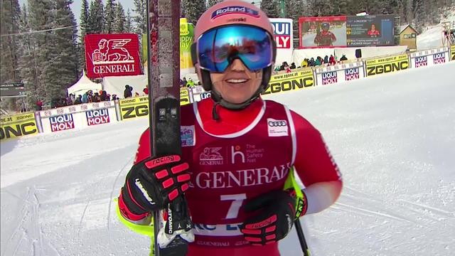 Lake Louise (CAN), descente dames: Joana Haehlen (SUI)