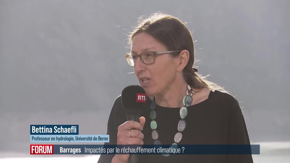 Barrages: impactés par le réchauffement climatique? Interview de Bettina Schaefli (vidéo)